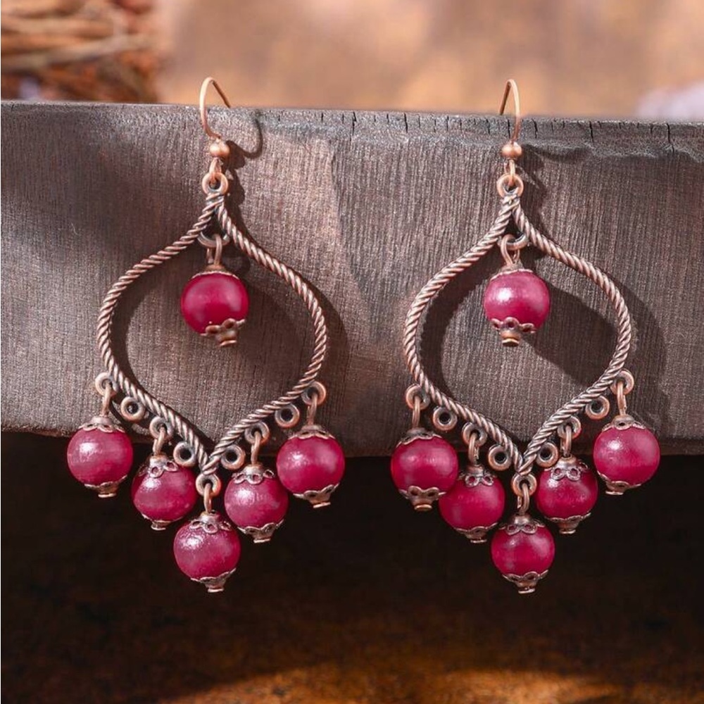 Bohemian‎ Beaded Earrings